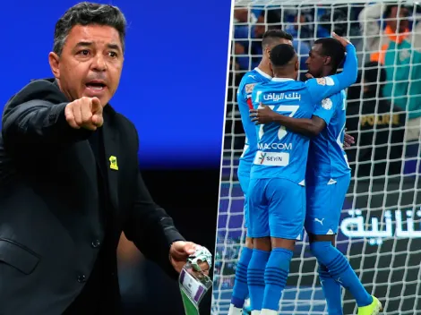 Sin Benzema, Gallardo perdió su primer 'Clásico saudí' con Al Ittihad