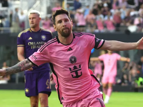 En cuestión de minutos, Messi marcó un doblete en la goleada de Inter Miami ante Orlando City