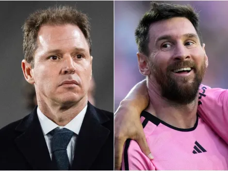 El presidente de River, presente en la goleada del Inter Miami de Lionel Messi