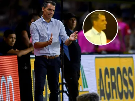 No se vio: el gesto de Guillermo Farré a los hinchas de Boca en pleno partido ante Belgrano