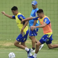 La inesperada figura de la última práctica de Boca: le hizo tres goles a Javi García