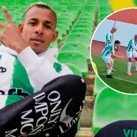 VIDEO  Sebastián Villa convirtió su primer gol en Europa y festejó bailando