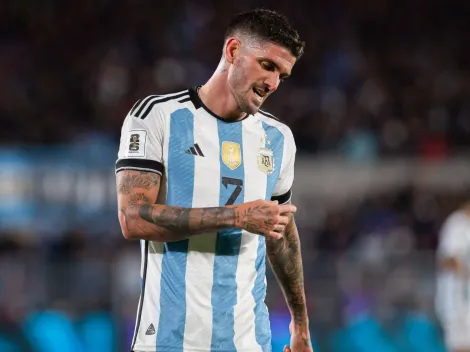 Rodrigo De Paul reveló qué hacia el plantel de la Selección Argentina con la crítica del periodismo