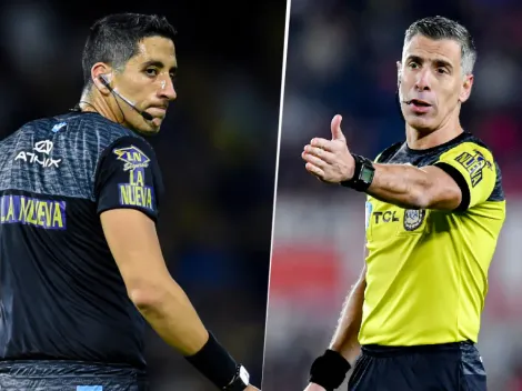 Las polémicas de Falcón Pérez y Mastrángelo dirigiendo a River y Estudiantes