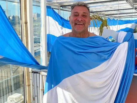 Mano a mano con el Turco García: Maradona, Malvinas, Messi y el sueño de su propia serie de TV