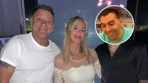 El dueño de camisetas Nani volvió a su local tras la pelea con el exjugador.