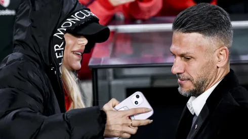 Evangelina Anderson junto a Martín Demichelis.