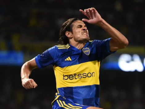 La tijera de Cavani en Boca generó reacciones en Manchester United: "Lo extraño"