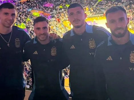 Furor por la Selección Argentina en el partido de la NBA entre Lakers y Pacers