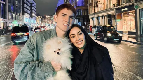 El Colo Barco hizo un reto viral junto a su novia.