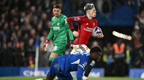 Garnacho, en modo crack: los 2 goles que hizo en Chelsea vs. Manchester United