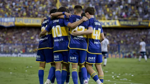 Boca, en el tercer escalón del podio.