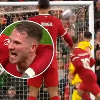 VIDEO Un misil: el golazo de Mac Allister que le puede valer el título al Liverpool
