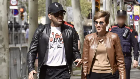 El brasileño acudió a su segunda audiencia desde que recibió la libertad provisional.