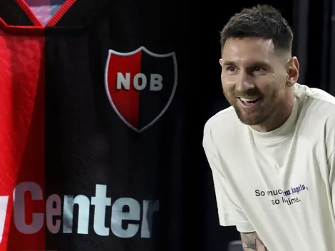 No es Newell's: la foto de Messi con la camiseta de un equipo de la Liga Profesional