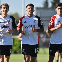 Pablo Solari, en duda para el partido entre River y Nacional por la Copa Libertadores