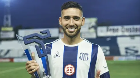 Nahuel Bustos, delantero de Talleres de Córdoba.