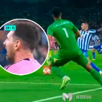 VIDEO  Así reaccionó Messi al insólito blooper del arquero de Inter Miami contra Monterrey
