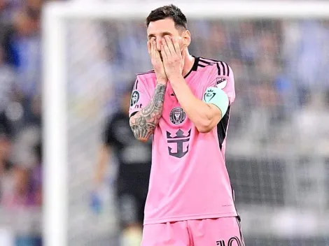La reacción de Messi tras la derrota que no se vio en TV