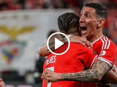 VIDEO | Di María manejó el contragolpe y metió un golazo para Benfica