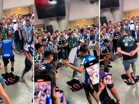 Indignante burla a Lionel Messi: hinchas de Monterrey bailan y pisan su camiseta en video viral