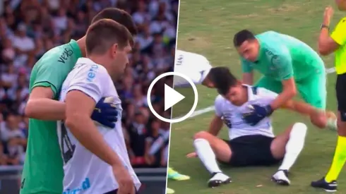 Walter Kannemann no pudo continuar en cancha.