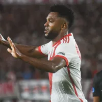 Pésimas noticias para River: se lesionó Miguel Borja y no podrá estar frente a Instituto