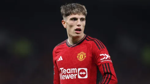 Alejandro Garnacho en Manchester United.