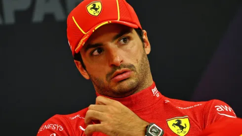 Carlos Sainz, piloto de Ferrari.