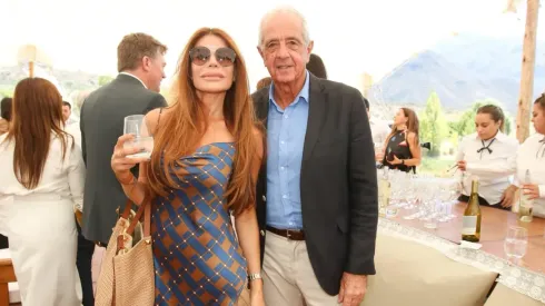 Rodolfo D'Onofrio con Zulemita Menem.