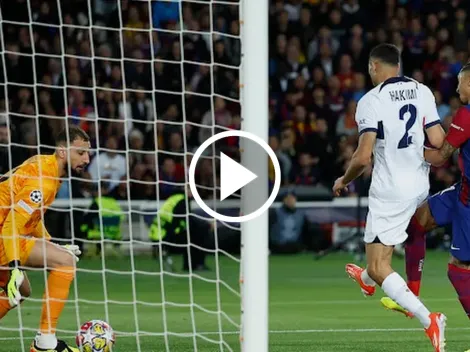 VIDEO | El gol de Raphinha sin patear al arco en el Barcelona vs. PSG