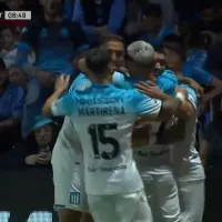Arranque furioso de Racing: goles de Salas y "Maravilla" ante Belgrano