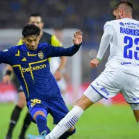 El gesto de Cristian Medina a los hinchas de Boca tras su expulsión ante Godoy Cruz