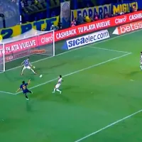 El golazo de Edinson Cavani para el 1 a 0 de Boca contra Godoy Cruz
