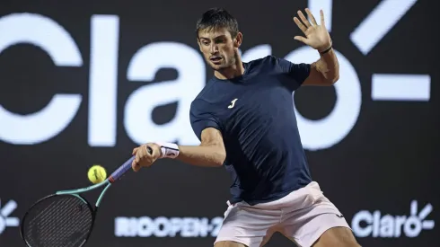 Mariano Navone en acción.