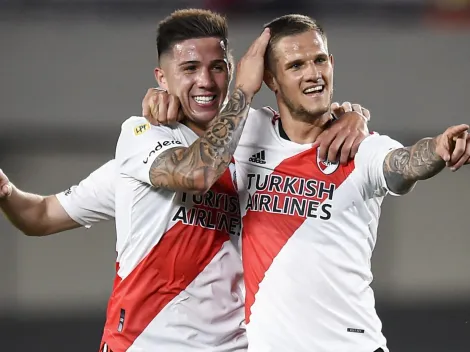 Bruno Zuculini, sobre los comienzos de Enzo Fernández en River: “Era cachetón y gordo, pero no sabés lo que jugaba”