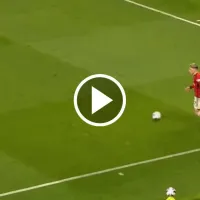 VIDEO | La precisa asistencia de Garnacho en el triunfo de Manchester United