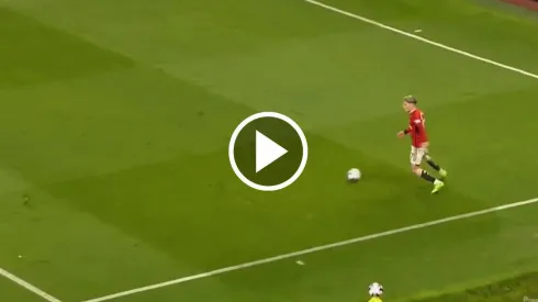 VIDEO | La precisa asistencia de Garnacho en el triunfo de Manchester United