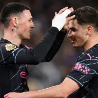 VIDEO El Colo Barco la pasó muy mal en el gol de Julián Álvarez en Brighton vs. Manchester City