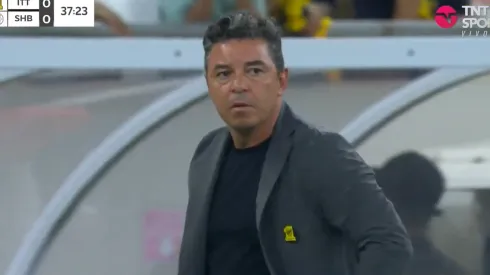 VIDEO | El enojo de Marcelo Gallardo con sus jugadores en pleno partido de Al Ittihad