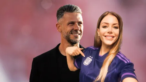 La modelo y bailarina respaldó a su pareja en redes sociales.