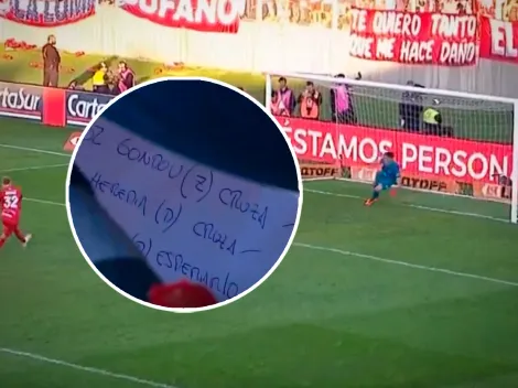 El "papelito" de Tomás Marchiori en los penales que puso a Vélez en la final de la Copa de la Liga