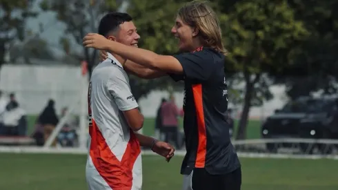 Bastian Demichelis anotó su primer gol en River: el mensaje especial del hijo de Maxi López