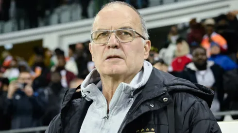Marcelo Bielsa, entrenador de la Selección de Uruguay.
