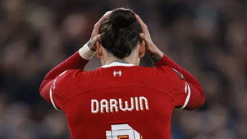 Darwin Núñez, delantero del Liverpool.