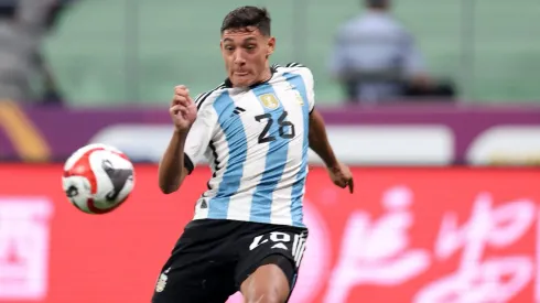 Nahuel Molina en la Selección Argentina.