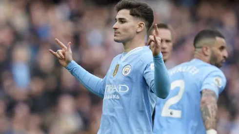 Manchester City repasó los mejores momentos de los primeros 100 partidos de Julián Álvarez con el club inglés.