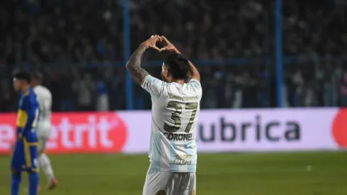 Mateo Coronel abrió la cuenta para Atlético Tucumán.