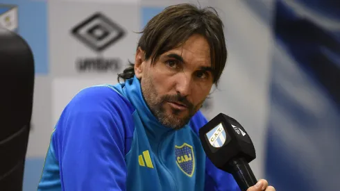 Diego Martínez, el entrenador de Boca.