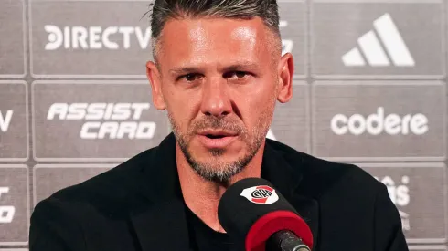 El entrenador de River habló en conferencia de prensa.